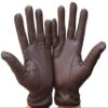 Equestified Ladies Horse Riding Gloves 100% Real Leather Brown, Beige, TAN & Black Women Equestrian Gloves (Medium, Dark Brown) view 1