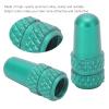 Valve Caps, Professional Design High Reliability Aluminum Cycling Valve Bicycle Bike Tire Caps French Style Dust Covers Valve Covers for Mountain Bikes(Green) view 4