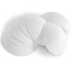 WMugthome 3 Pairs Round Seam Women's Removable Sports Yoga Bra pad, Bikini Top Bra Pads Insert (White,A Cup) view 1