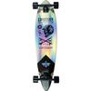Dusters California Skateboards Moto Cosmic Holographic Longboard Complete Skateboard - 8.75" x 37" view 1