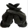 Equestified Ladies Horse Riding Gloves 100% Real Leather Brown, Beige, TAN & Black Women Equestrian Gloves (Large, Black) view 3