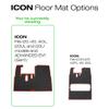 Xtreme Mats ICON Compatible, Full Coverage Golf Cart Floor Liner - Compatible with ICON Golf Carts (i20, i40) and Advanced EV (Gen1) - Grey Trim view 2