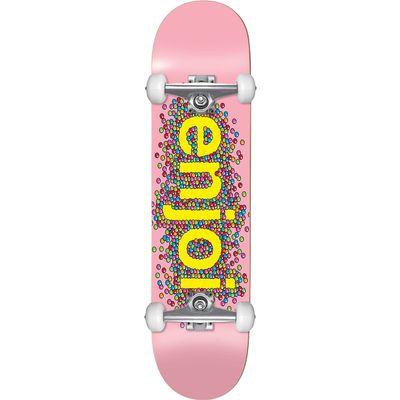 Enjoi Skateboards Candy Coated Pink Complete Skateboard First Push - 8.25" x 32"
