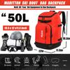 MARITTON Ski Boot Bag - Ski Boots and Snowboard Boots Travel Backpack for Ski Helmet, Goggles, Gloves, Skis, Snowboard & Accessories. (red) view 3