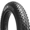 Hycline Fat Bike Replacement Tire: 20x4.0 Inch Puncture Resistant Folding MTB Bicycle Tires, All Terrain High-Density Bike Tires with Street or Trail Riding-Black view 1