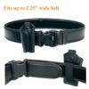 Black Plain Silent Key Holder for Duty Belt Durable Law Enforcement Police Tactical Silent Key Keeper Pouch (Black Plain Artificial Leather) view 2
