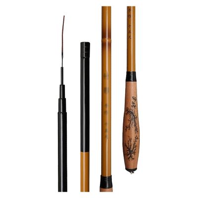 XFYJR Carbon Fishing Rod Ultra-Light Fine-Tuning Fishing Pole Long Hand Crucian Carp Rod Fishing Tackle Fishing Gear (Size : 6.3m)