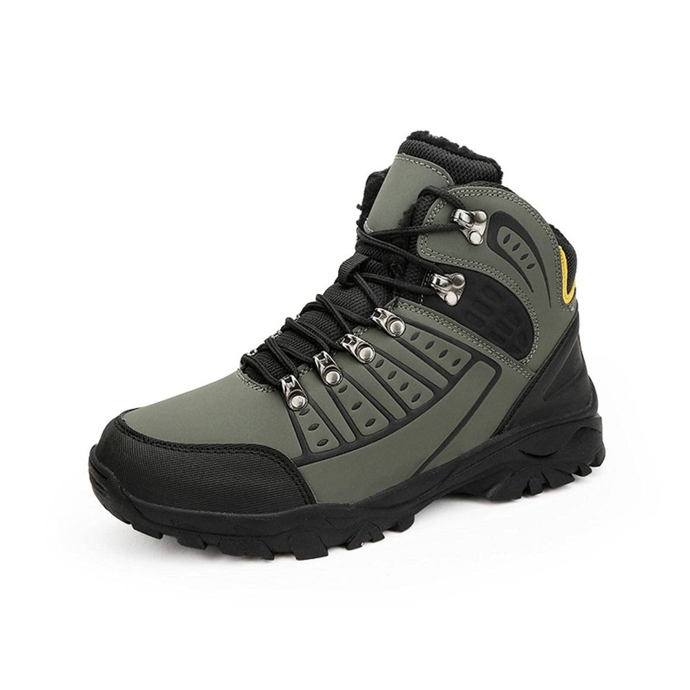NC Fashionable Men's Hiking Shoes,Non-Slip Wear-Resistant Breathable Shock Absorption, Warm Autumn and Winter Running Sneakers
