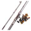 XFYJR Fishing Rod and Reel Telescopic Ultra-Light Super Hard Sea Pole Long Shot Portable Gear 2.1m 2.4m 2.7m 3.0m 3.6m Fishing Tackle (Size : 2.4m) view 1
