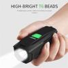 SMSOM 450 Lumen USB Rechargeable Bike Light, Super Bright Bicycle Front Headlight, 5 Light Modes, IPX6 Waterproof for Men Women Kids Road Mountain Cycling (Black) view 3