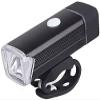 SMSOM LED Bike Lights, USB Rechargeable Bicycle Light Front, 4 Modes IPX6 Waterproof Headlight for Safe Cycling Hiking Road Mountain (Black) view 1