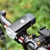 SMSOM LED Bike Lights, USB Rechargeable Bicycle Light Front, 4 Modes IPX6 Waterproof Headlight for Safe Cycling Hiking Road Mountain (Black) view 2