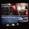 SMSOM USB Rechargeable LED Bike Light Set, Bicycle Headlight Front Light & Free Rear Back Tail Light, Waterproof, Easy to Install for Kids Men Women Road Cycling Safety Commuter Flashlight (Black) view 3