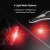 SMSOM Bike Light, Bike Light Set, Powerful Bicycle Front Headlight and Back Taillight, USB Rechargeable, Easy to Install for Men Women Kids Road Mountain Cycling (Black) view 4