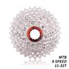 MTB Mountain Bike Bicycle Parts 9 s 27 s Freewheel Cassette 9 Speed 11-36T 11-32T Compatible for M370 M430 M4000 M590 M3000 (9s 32T Silver) view 3