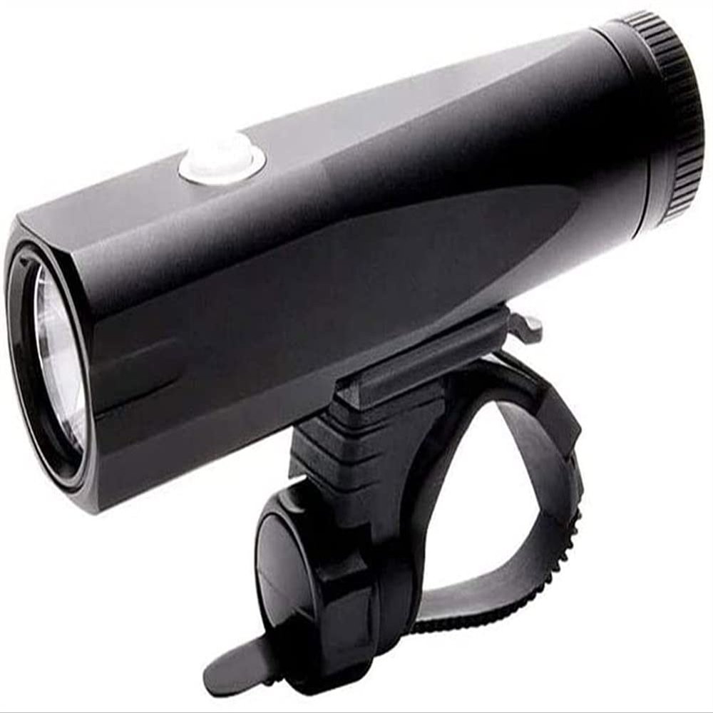 SMSOM Bike Lights, 800 Lumens Super Bright USB Rechargeable Bicycle Front Headlight, 4 Light Modes, Easy to Install, Waterproof Fits All Bicycles, Mountain, Road (Black)