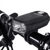 SMSOM Bike Lights, Super Bright Bike Front Light 450 Lumen, Waterproof 3 Modes Cycling Light Flashlight Torch, USB Rechargeable, Easy to Install for Men Women Kids Road Mountain Cycling (Black) view 1