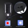 SMSOM Bike Lights, Super Bright Bike Front Light 450 Lumen, Waterproof 3 Modes Cycling Light Flashlight Torch, USB Rechargeable, Easy to Install for Men Women Kids Road Mountain Cycling (Black) view 4