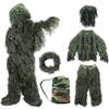 ZORVEM Ghillie Suit, 3D Camouflage Hunting Apparel for Kids/Youth/Teen(S/M/L/XL/XXL) view 1