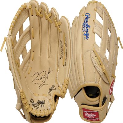 Rawlings | SURE CATCH T-Ball & Youth Baseball Glove | Right Hand Throw | 10.5" | Kris Bryant Model