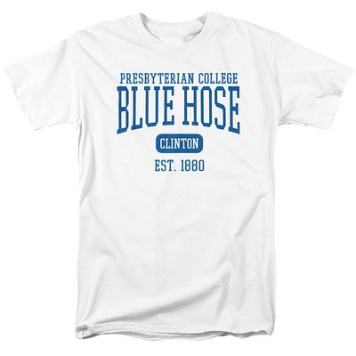 Presbyterian College Official Est. Date Unisex Adult T Shirt,White, 5X-Large