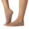 toesox Elle Half Toe Grip Socks  Non-Slip Grip Sole for Yoga, Pilates, Gym - Non Skid Open Toe Socks for Women view 1