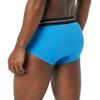 Amazon Essentials Men's Cotton Tag-Free Breathable Briefs Underwear, Pack of 7, Black/Blue/Grey, Medium view 3
