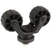 YakAttack ParkNPole RotoGrip Pole Holder | Stakeout Pole Holder | Track Mount Kayak Accessories | 2.4" Low Profile | Made in USA | Compatible with GearTrac, MightyMount & More | Kayak Rail Accessory view 1