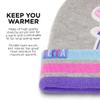 Hasbro Girls Winter Accessory Hat And Mittens Set, Peppa Pig Toddler Beanie For Toddler Ages 2-5 view 3