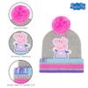 Hasbro Girls Winter Accessory Hat And Mittens Set, Peppa Pig Toddler Beanie For Toddler Ages 2-5 view 4