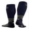 CEP Merino Wool Hiking Tall Compression Socks, Peacoat/Grey, Women, III view 2