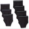 Amazon Essentials Men's Cotton Breathable Tag-Free Briefs Underwear, Pack of 7, Black, X-Large view 1