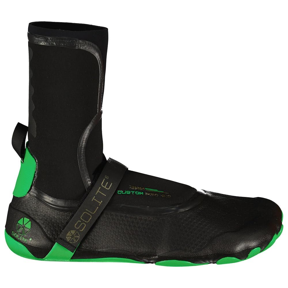 Solite 3mm Custom Pro 2.0 Green/Black US Men 5/Women 6.5