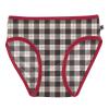 KicKee Pants Celebrations Holiday Print Girls Underwear, Set of 2, Incredibly Soft Girl Panties, Snug Fit, All Day Wear (Midnight Holiday Plaid & Crimson Penguins - 2T-3T) view 2