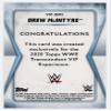 Drew McIntyre 2020 Topps Transcendent VIP Autograph Card DM1 /25 view 2