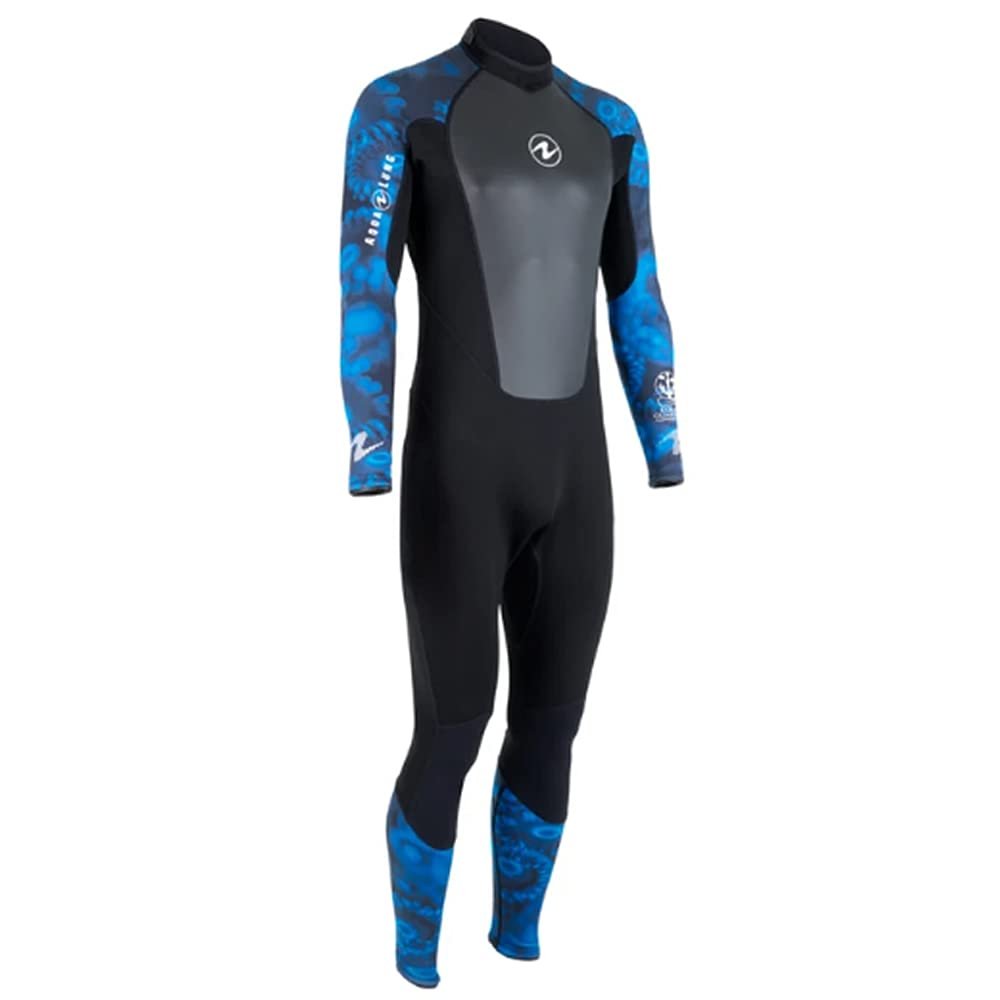 Aqua Lung Hydroflex Men's - 1mm - Camo Blue - XSmall