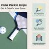 Pickle Grips Pickleball Paddle Grip Tape by YALLA - White Overgrip Grip Wrap for Pickleball Racquet- Moisture Wicking Paddle Grip Wrap (2 Pack) view 2