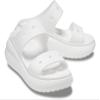 Crocs Unisex-Adult Crush Platform Sandals, White, 9 Men/11 Women view 1