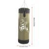 LZKW Punching Bag Set, Boxing Hanging Punching Bag Fitness Sandbags Punching Bag Empty Boxing Fight Sandbag for Gym for Training for Home for Kickboxing(Green, 60CM) view 3