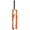 LvTu Front Fork 26 27.5 inch Orange, Travel 120mm Straight 1-1/8" Manual Lockout Suspension Fork for Mountain Bike (Size : 27.5 inches) view 1