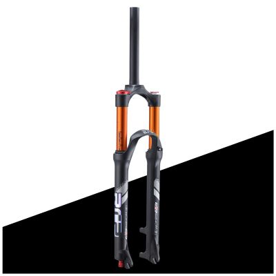 LvTu Air Suspension Fork 26", Manual Lockout, 1-1/8" Straight, Black, Travel 120mm, Axle 9x100mm