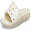 Crocs Unisex Classic Slide Sandals, Bone, 8 Men/10 Women view 1