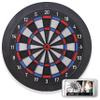 DARTSLIVE Home Electronic Dartboard, Bluetooth Compatible with Online Play, for Soft Tip Darts, 15.5 Inch Diameter Regulation Size Dartboard for Indoor Play, Black view 1