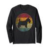 Scottie Scottish Terrier Dog Breed Animal Pet Lover Retro Long Sleeve T-Shirt view 1
