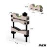 KNINE OUTDOORS Scope Leveling Tool Scope Mounting Level Universal and Professional Tool with Heavy-Duty Designed and Stored in Case for Maintenance, Black Silver Rich Gold (Rich Gold) view 2