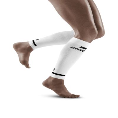 CEP The Run Calf Sleeves 4.0, White, Women, IV