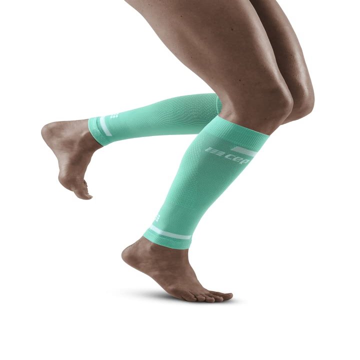 CEP The Run Calf Sleeves 4.0, Ocean, Women, II