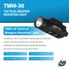 Nightstick TWM-30 Tactical Mounted Light, Black view 2