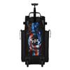 Boombah Rolling Superpack 2.0 Baseball/Softball Gear Bag - 23-1/2" x 13-1/2" x 9-1/2" - USA Patriot Black/Red/White - Telescopic Handle - Holds 4 Bats - Wheeled Version view 3
