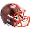 Cleveland Browns Unsigned Riddell Flash Alternate Revolution Speed Mini Football Helmet view 1